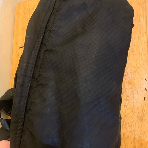 Victoria Secret Python City Black Backpack with Minimalist Design - Picture 12 of 13